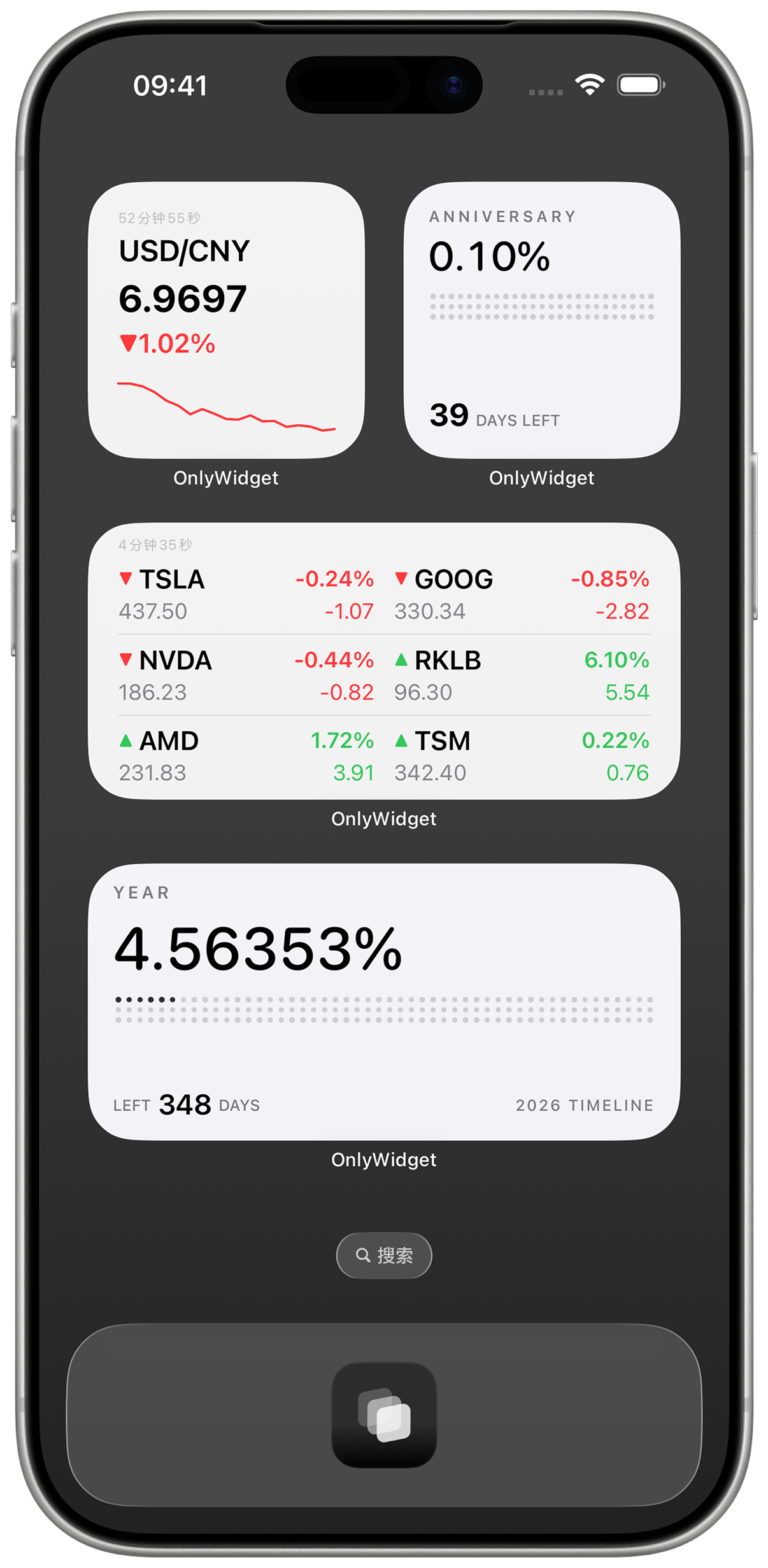 OnlyWidget Fear & Greed Index